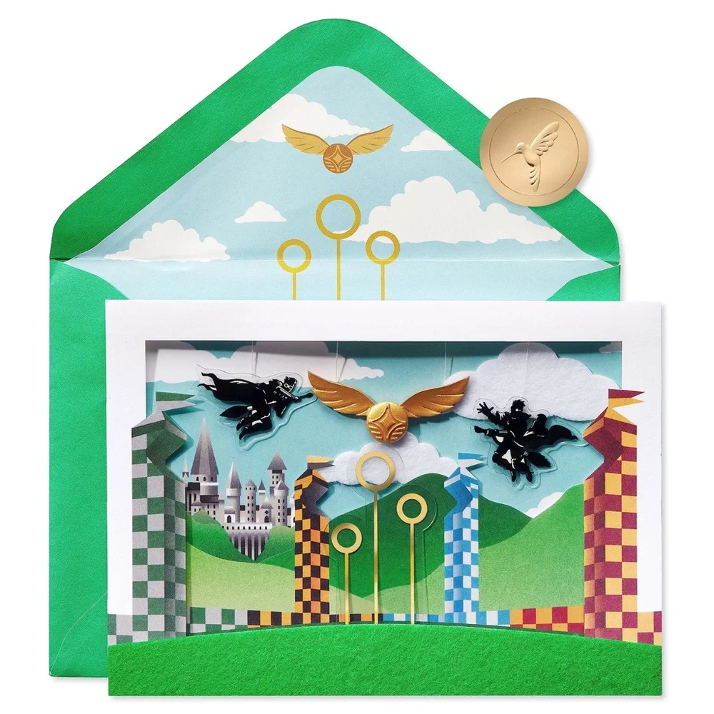 NIB Papyrus-Harry Potter Birthday Greeting Card